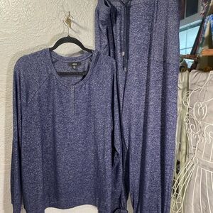 Woman’s Blue Pajamas